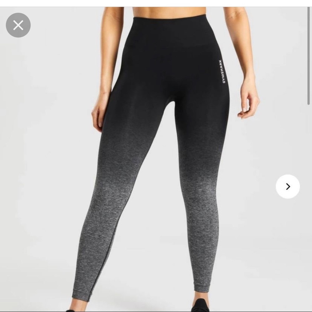 Black Adapt Ombré Seamless Leggings